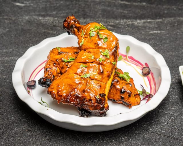 Tandoori Murgh Half.