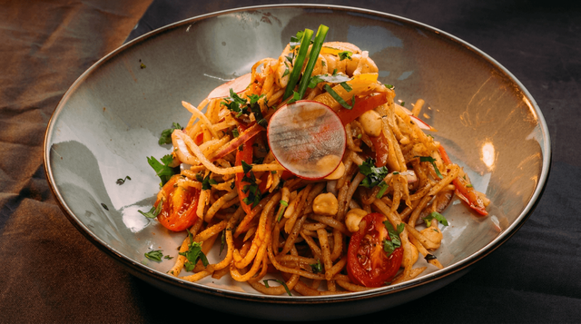Papaya Peanut Salad.