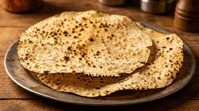 Roasted Papad.