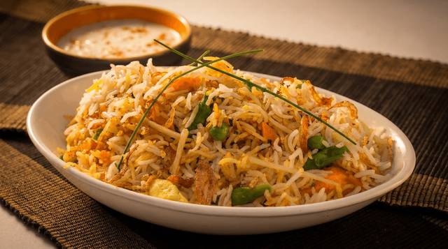 Subz Roohani Biryani.