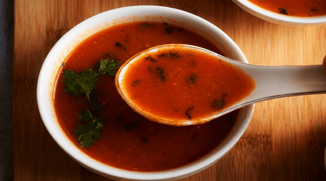 Tomato Basil Shorba.